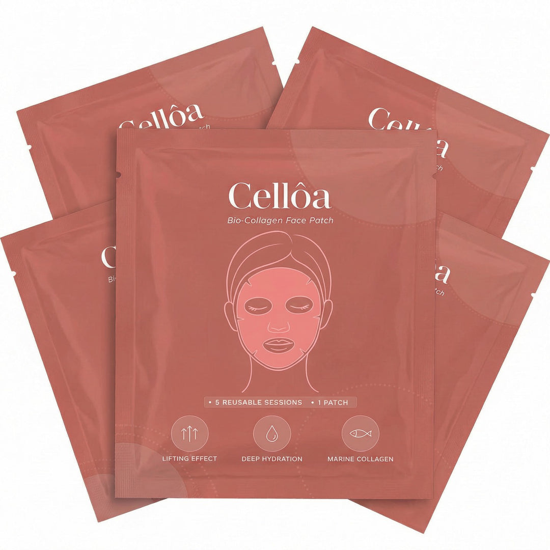 5 Extra Bio-Collagen Face Patches (✨ Full-face boost)